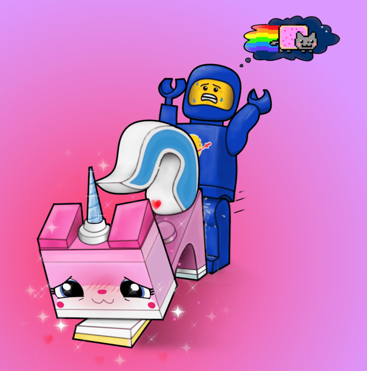 1470734 - ApeFromSpace3 Benny Lego The_Lego_Movie unikitty