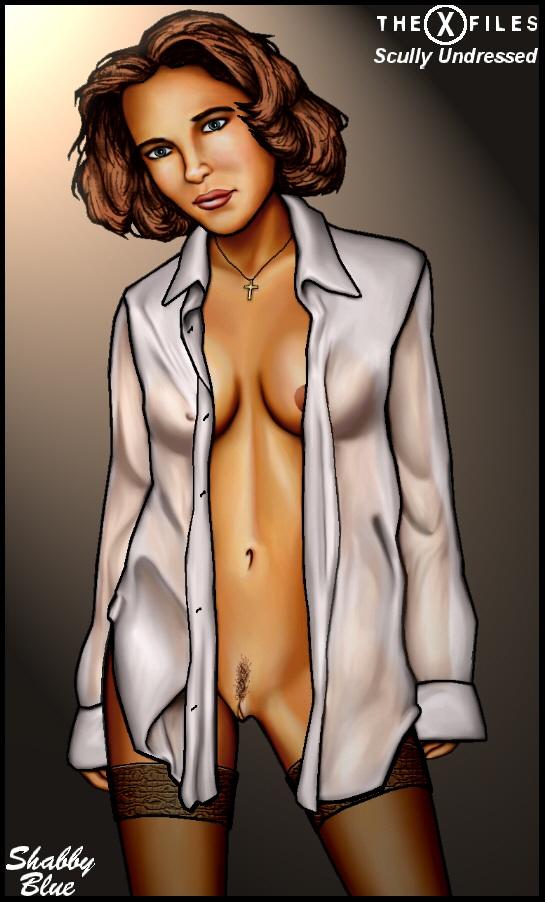 202_001_Dana_Scully Shabby_Blue X-Files