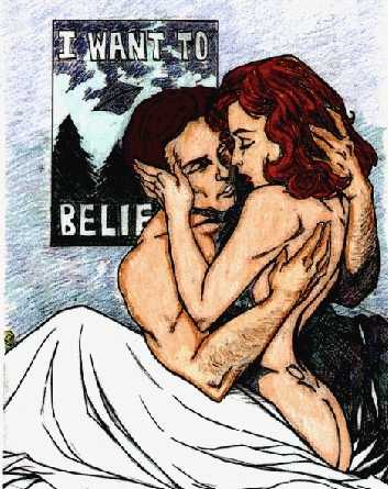 237_Dana_Scully Fox_Mulder Tcatt X-Files