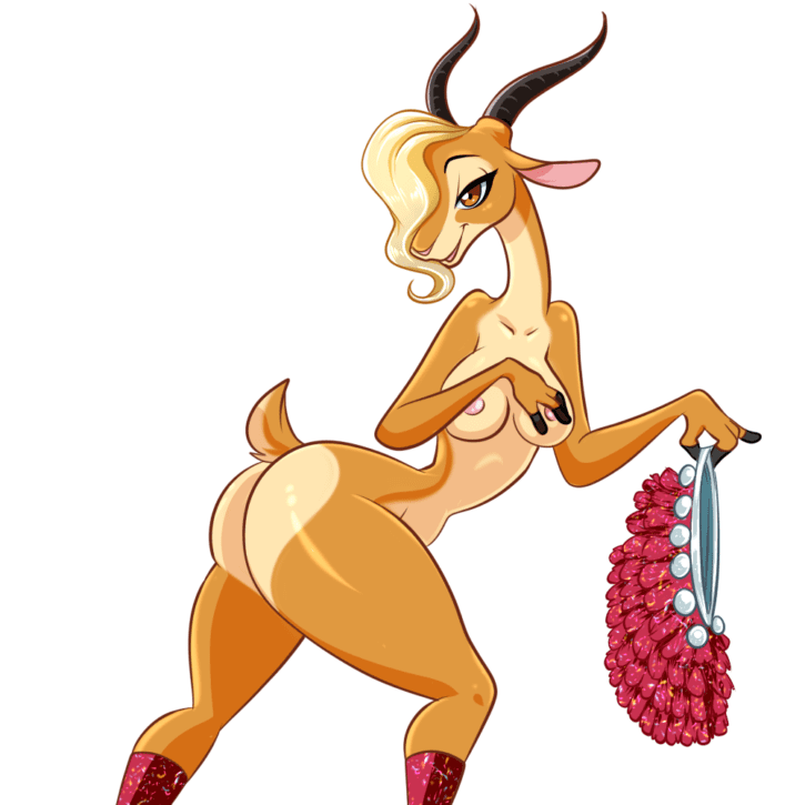239_Gazelle Zootopia lonbluewolf