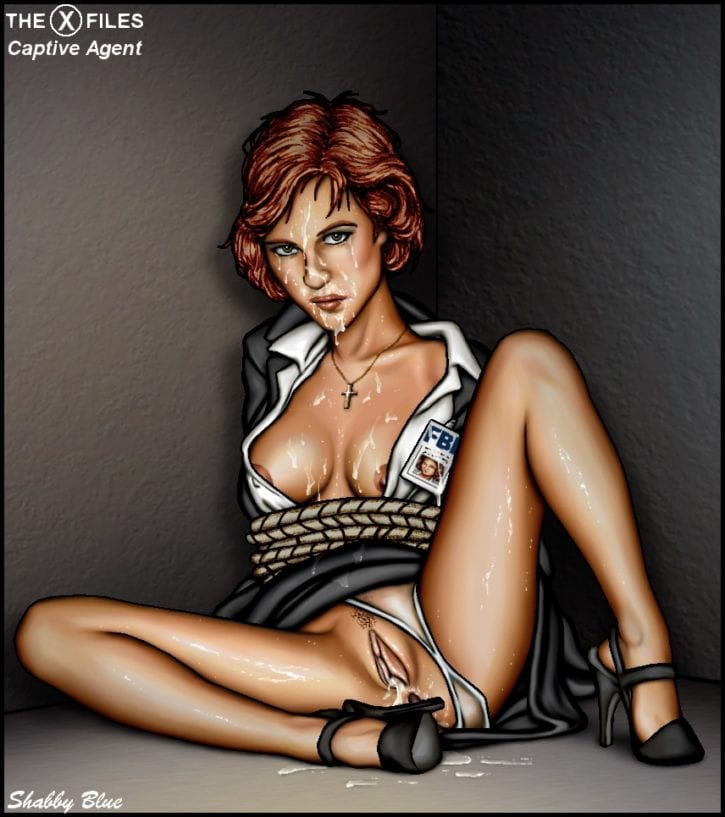 267_002_Dana_Scully Shabby_Blue X-Files