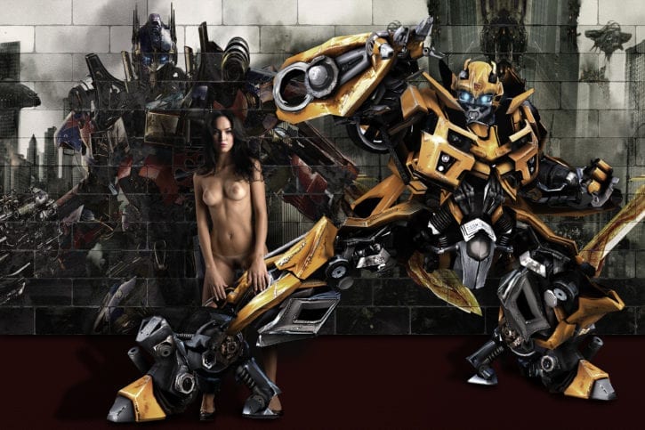 1733102 - Megan_Fox Mikaela_Banes Transformers fakes