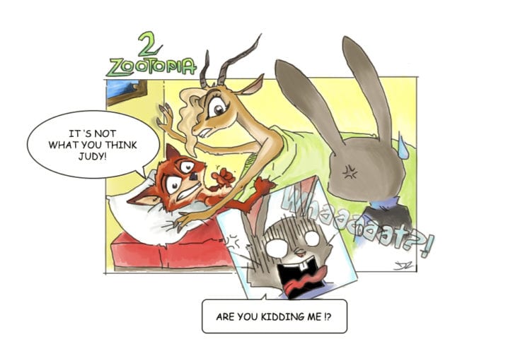 033_Gazelle Lt._Judy_Hopps Nick_Wilde Zootopia