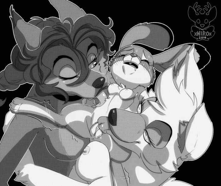 181_Carmelita_Fox Five_Nights_at_Freddy's_2 Lt._Judy_Hopps Mangle Sly_Cooper Zootopia crossover xnirox