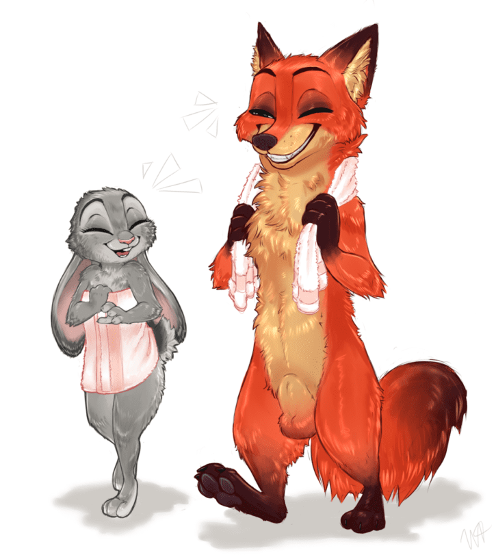 1823000 - Lt._Judy_Hopps MelvisMD Nick_Wilde Zootopia