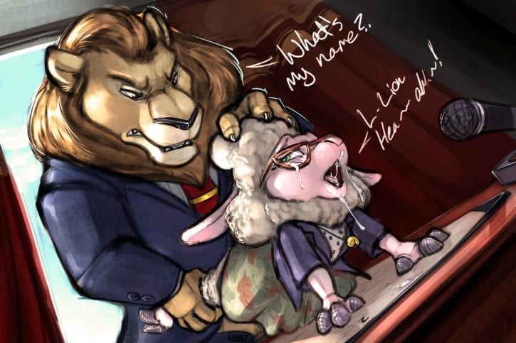 1825296 - Carrot_(artist) Dawn_Bellwether Leodore_Lionheart Zootopia