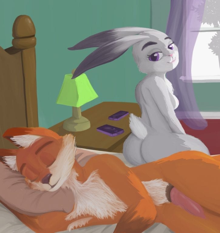 1834488 - Lt._Judy_Hopps Nick_Wilde Zootopia burning_calvin