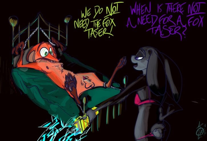 1834511 - LiimLsan Lt._Judy_Hopps Nick_Wilde Zootopia