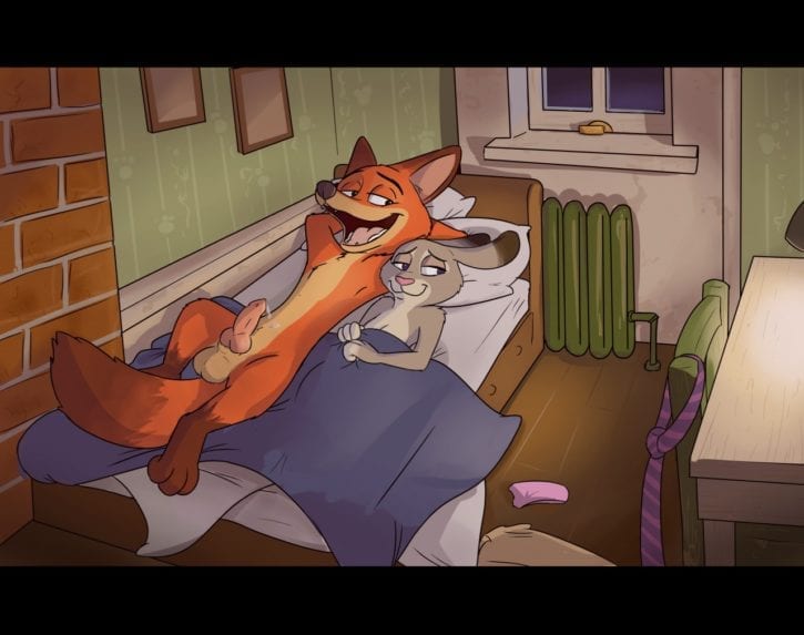 1839171 - Lt._Judy_Hopps Nick_Wilde PaintFox34 Zootopia