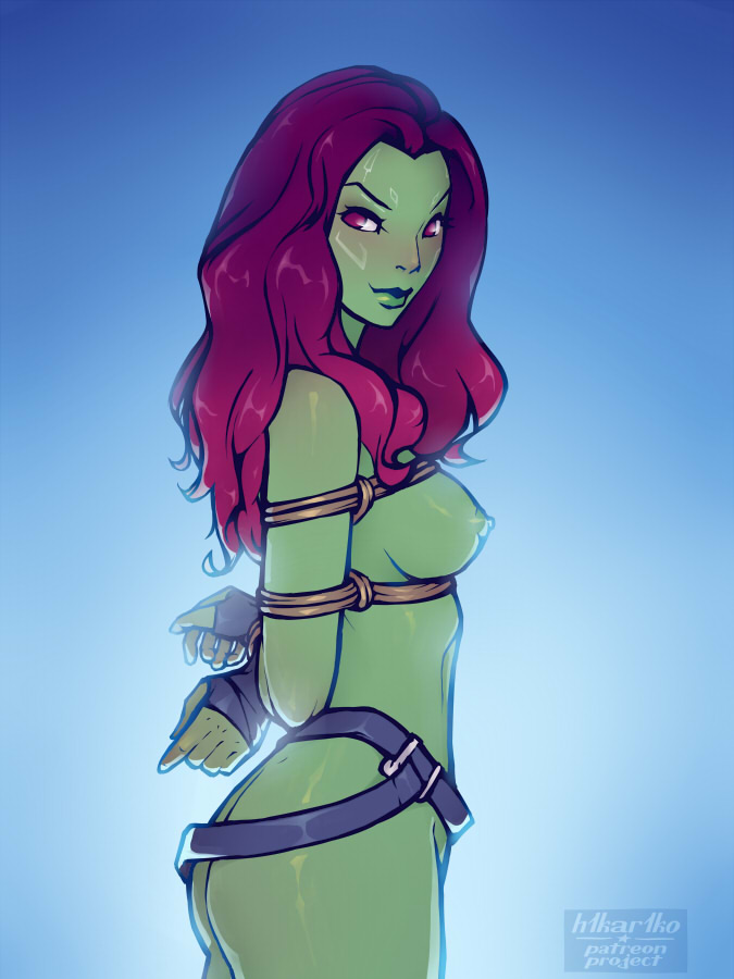 1737148 - Gamora Guardians_of_the_Galaxy H1kar1ko Marvel