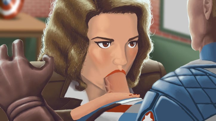 767391 - Captain_America Marvel Peggy_Carter Steve_Rogers The_First_Avenger pervling