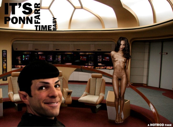 1864757 - Nyota_Uhura Spock Star_Trek Zachary_Quinto Zoe_Saldana fakes