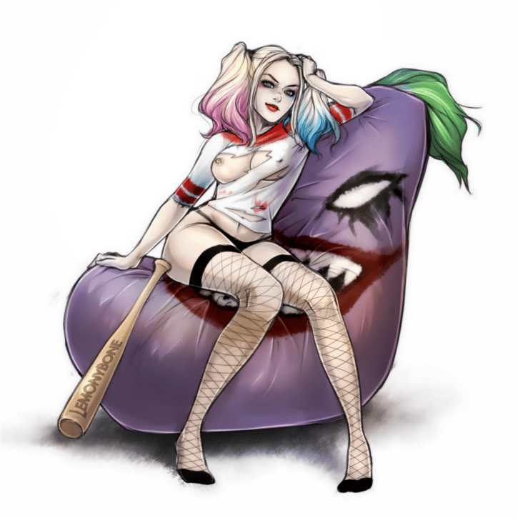 1708482 - Batman_(series) DC Harley_Quinn LemonyBone Suicide_Squad