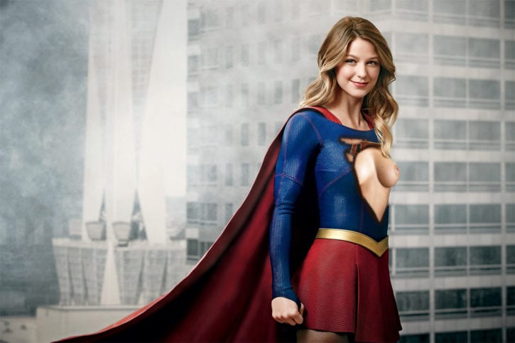 1883015 - DC Melissa_Benoist Supergirl Superheroine fakes michaljbscott