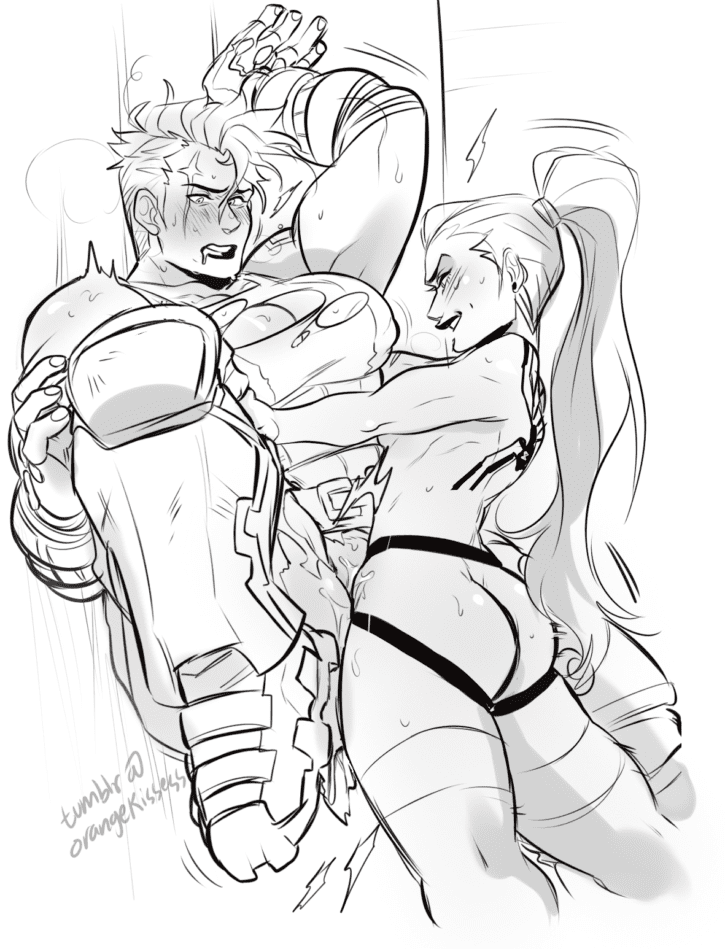 1933772 - OrangeKissess Overlook Widowmaker Zarya