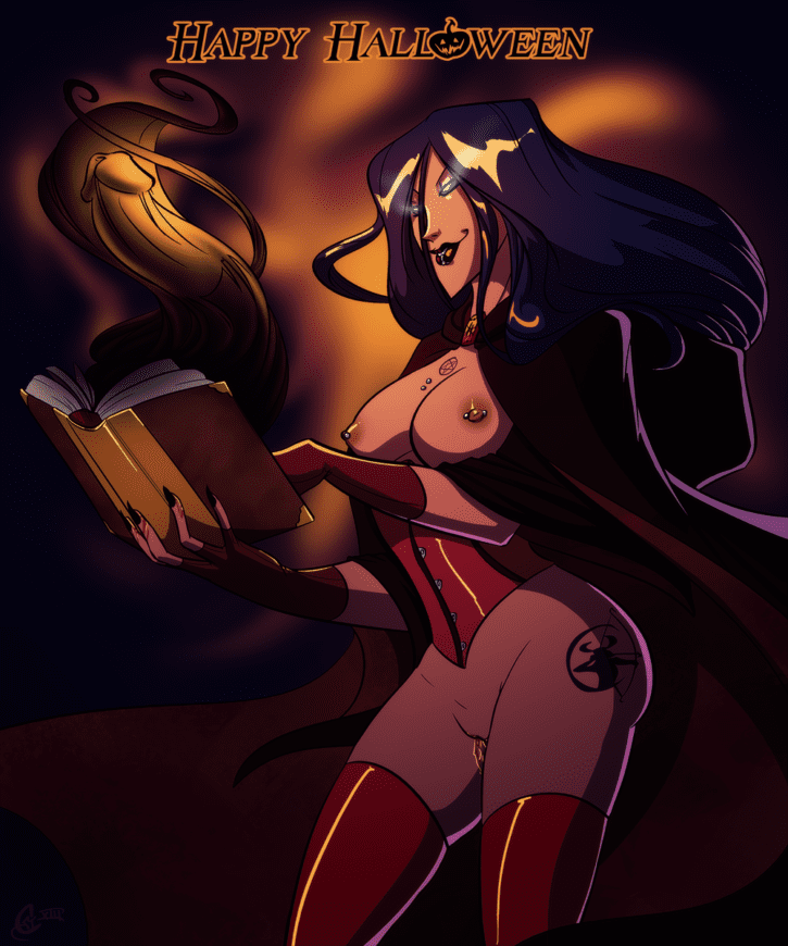 1235439 - Carbonoid Halloween witch