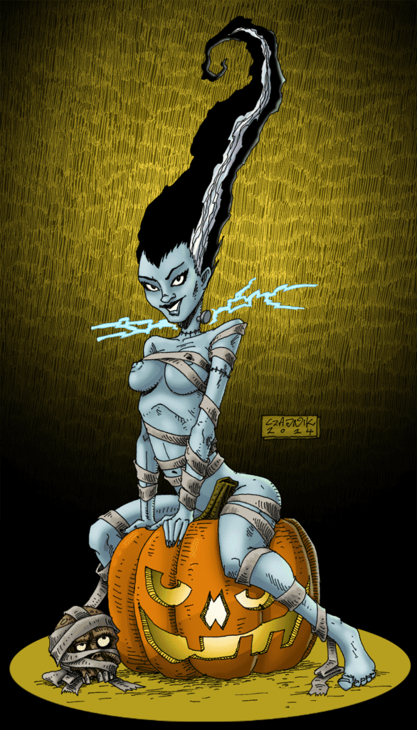 1472449 - Bride_of_Frankenstein Halloween mastaczajnik