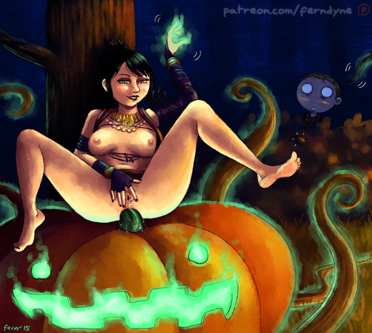 1709366 - Alistair Alistair_Theirin Dragon_Age Fern Halloween Morrigan