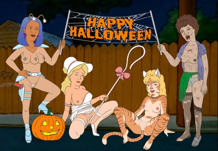 1722662 - Astrohamus Halloween King_of_the_Hill Luanne_Platter Minh_Souphanousinphone Nancy_Gribble Peggy_Hill